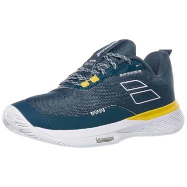 Imagem de Babolat Tênis masculino SFX Evo All Court, Cinza escuro/branco, 44