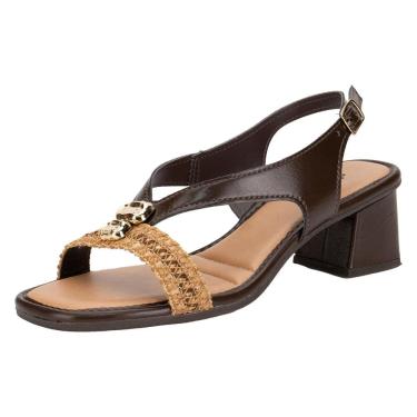 Imagem de Sandália Feminina Salto Grosso Mississipi Mf722