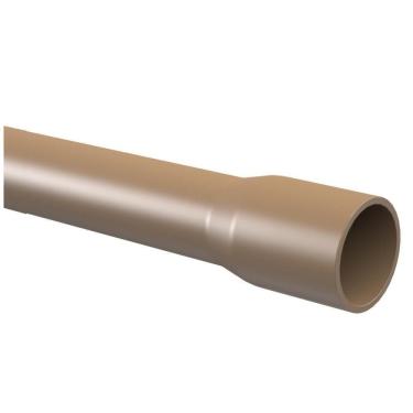 Imagem de Tubo Pvc Para água Fria Soldável Marrom 3-4"" 25mm 6 Metros - 10.12.025.0 - Tigre Tubo Soldavel 25mmx6m Marrom