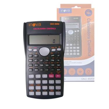 Imagem de Calculadora Científica 240 Funções Com Capa 10+2 Digitos CALC-30202 - 