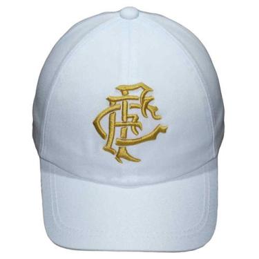 Imagem de Boné Fluminense Brasão Liga Retrô  Branco