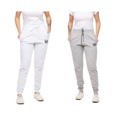 Imagem de Camiseta basica gola portuguesa king swag - Wooks, Branco, Cinzaclaro,