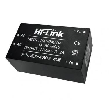 Imagem de Mini Fonte Hi Link HLK-40M12 100-240V 12V CC 40W - HI-LINK