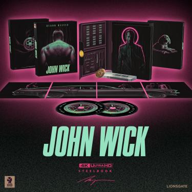 Imagem de John Wick Titans of Cult 4K + Bluray Amazon Exclusive Steelbook [4K UHD]