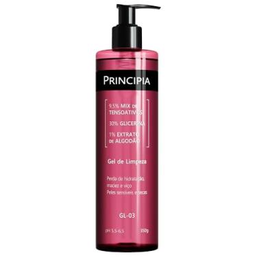 Imagem de PRINCIPIA, Gel de Limpeza Facial Hidratante 9,5% Tensoativos + 30% Glicerina + 1% Extrato de Algodão GL-03 com 350ml