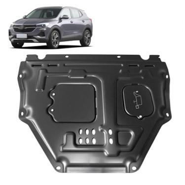 Imagem de Frencstr Protetor de respingo do motor dianteiro adequado para Buick Encore GX 2020-2024 Protetores de capa de motor adequados para Encore GX sob a tampa do motor abas de lama substituem diretamente o