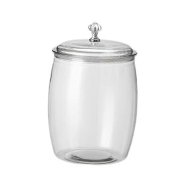 Imagem de Fenteer Recipiente para armazenamento de alimentos, jarra selada transparente com tampa, recipiente transparente hermético para doces, chá a granel, farinha, 3.5l