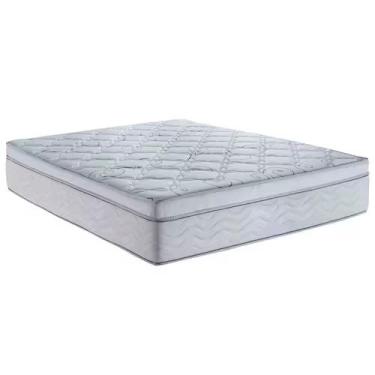Imagem de Colchão King 193 Toronto Molas Ensacadas Branco D33 32x193x203cm - Bel