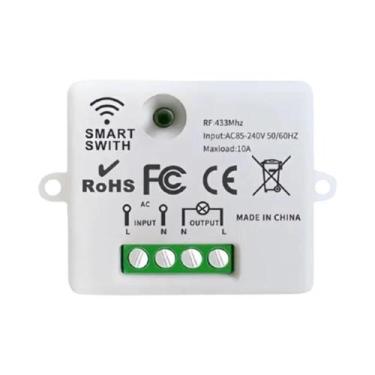 Imagem de Módulo Mini Relé Sem Fio RF433MHz Para Interruptor De Luz Inteligente 