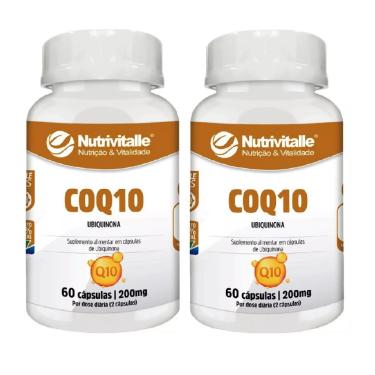Imagem de KIT 02 COQ10 200MG 60CAPS NUTRIVITALLE