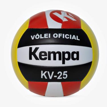 Imagem de Bola de Vôlei Kempa KV-25 - /Vermelho/Amarelo Cor:;Tamanho:Único;Gênero:Unissex-Unissex