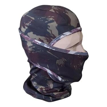Imagem de Touca Balaclava Ninja Proteção Térmica Uv50+ Tecido Camufla