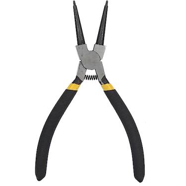 Imagem de Zerodis Alicate de Anel de 4 Unidades, Alicate de Anel de Pressão Com Mandíbula Reta Dobrada de Mola de Precisão para Serviço Pesado para Removedor de, Retenção e Remoção de Juntas de Mangueiras de