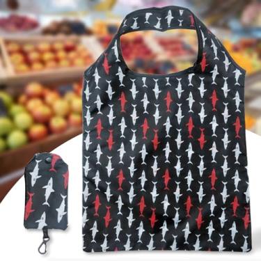 Imagem de Sacolas de compras reutilizáveis laváveis na máquina bolsa de compras dobrável com proteção ambiental (estilo 13)