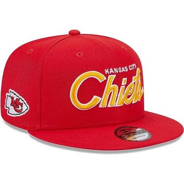 Imagem de New Era Boné masculino Red Kansas City Chiefs Main Script 9FIFTY Snapback