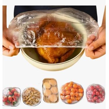 Imagem de CAPA PLASTICA PARA ALIMENTOS PCTE C/ 100 UNIDADE/PROMOCAO