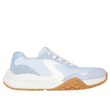Imagem de Skechers Court Frenzy Tênis feminino, Claro/azul, 38