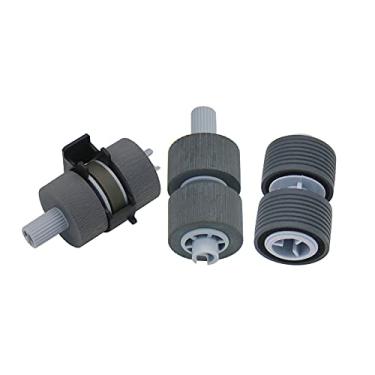 Imagem de Intendvision Conjunto de rolos de freio para escâner para Fujitsu fi-6670 fi-6670A fi-6770 fi-6770A fi-6750 fi-6750S fi-5650 fi-5650C fi-5750 fi-5750C, PA03338-K011 PA0330C 576-K 010
