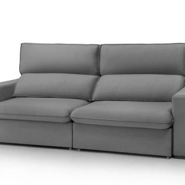 Imagem de Sofá Retrátil e Reclinável 250cm para Sala de Estar Toquio - Konfort K