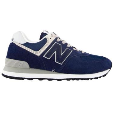 Imagem de Tênis New Balance 574 V2 Masculino Original, 41, Marinho, Branco, Masc