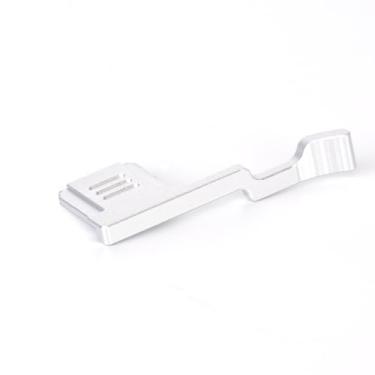 Imagem de SZZCNOX Punho de polegar para cima de metal para Canon EOS R50V Hot Shoe Mount Finger Grip, liga de alumínio, apoio de mão para o polegar para cima compatível com acessórios de câmera Canon EOS R50V