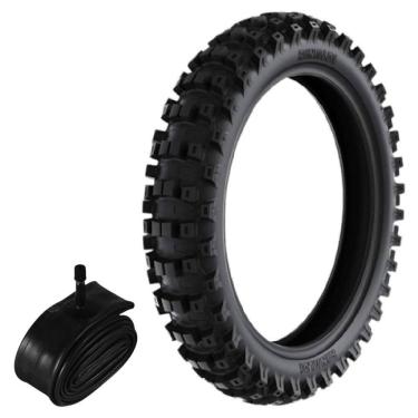 Imagem de Kit Pneu Ktm Sx 125 380 Ecx 110/90-19 62m Race Star RS47 Rinaldi + Camara