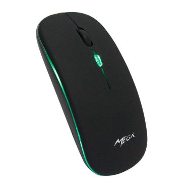 Imagem de Mouse sem Fio Recarregável Mega M185 com Led DPI Ajustável