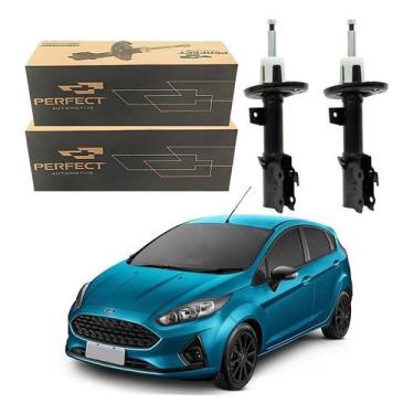Imagem de Par Amortecedor Dianteiro New Fiesta 1.5 1.6 2018 A 2021 - Perfect