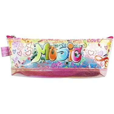 Imagem de Estojo Escolar Music Rosa Spiral