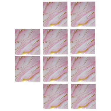 Imagem de Placa Adesiva Marmore 3D Kit 10 uni Autocolante Moderno Reforma Obra Decoraçao Casa Banheiro Cozinha Ambiente