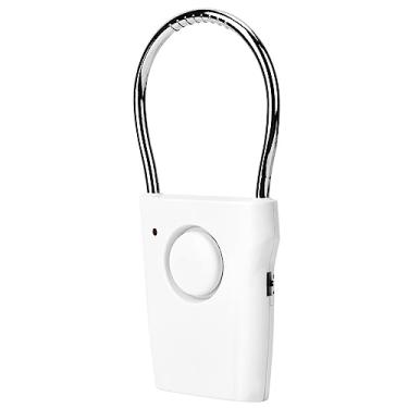 Imagem de Luqeeg Sensor de Toque Alarme 120db Maçaneta Porta Anti-roubo Alerta de Janela de Vibração, Fácil Controle de Interruptor de um Botão, Ideal para Proteger Crianças