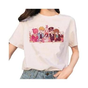 Imagem de Camiseta Feminina Harajuku Ullzang Hanako-Kun - Estampa Gráfica Anos 9