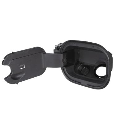 Imagem de RLB-HILON Invólucro de tubo de enchimento de tanque de porta de combustível tipo pino de metal compatível com Chevy Silverado 1500 com cama de 2 pés 2019 2020 2021 2022 2023 2024 ano