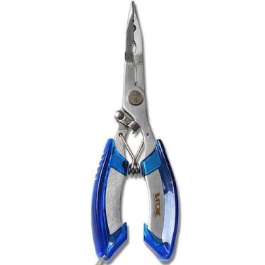 Imagem de Alicate De Pesca Multiuso Bico Reto V-Fox Vf-223 Azul - Chang