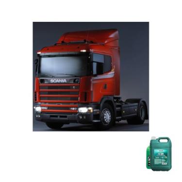 Imagem de Kit Radiador Scania 124 420 + Aditivo Paraflu Verde 5 Litros + Água Desmineralizada 5 Litros