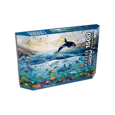Imagem de Quebra-cabeça 1500 peças Panorama Oceano Azul