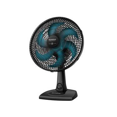 Imagem de Ventilador de Mesa 30cm Super Power II Mondial Preto/Azul Petróleo 60W - NVSP-30-AP2
