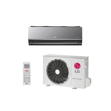 Imagem de Ar-Condicionado Split LG Dual Inverter VoiceARTCOOL UV nano +AI 18.000 BTUs, Quente e Frio, Cinza Escuro - S3NW18K
