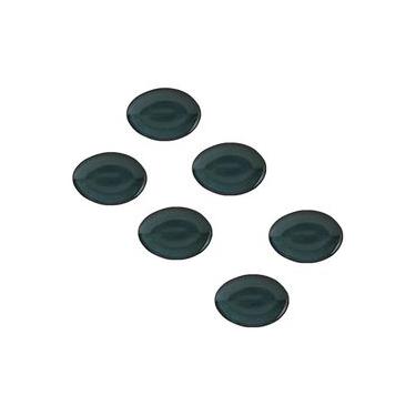 Imagem de Conjunto de Pratos de Sobremesa Ovais Porto Brasil Orgânico Oceano 22,5cm - 6 peças