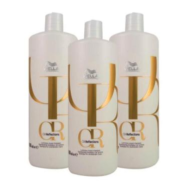 Imagem de Wella Professionals Oil Reflections Kit 3 Shampoo 1000ml