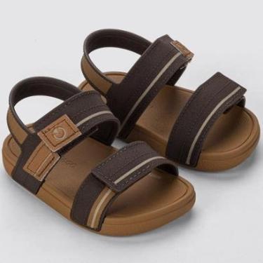 Imagem de Sandália Menino Cartago Mini Dakar II /Bege 12288-Masculino