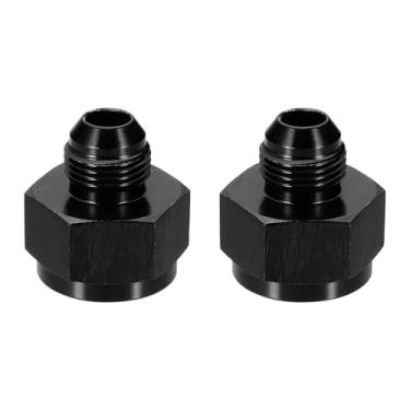 Imagem de HARFINGTON 2 peças 10AN fêmea para 8AN macho conector adaptador redutor de alargamento acoplador extensor de alargador de alumínio encaixe de linha de mangueira de combustível para modificação de