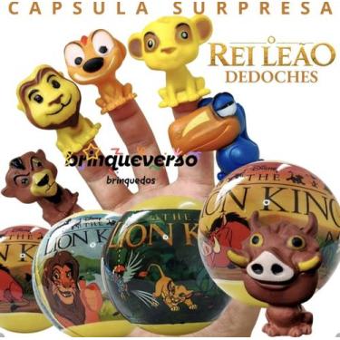 Imagem de Brinquedos Dedoches Rei Leão. Kit 20 Unidades Lembrancinhas Kit Festas