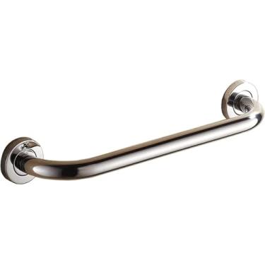 Imagem de uhyOHF Cabo de chuveiro barras de apoio de aço inoxidável para banheiros, banheiras, alça de corrimão, antiderrapante, sem barreiras, barras de apoio para idosos com deficiência (uma cor - 60 cm