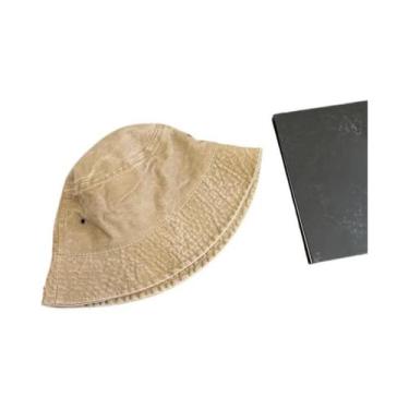 Imagem de Chapéu De Pescador Vintage Lavado Para Casais, Chapéu Bucket Respiráve