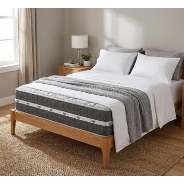 Imagem de Colchão Black Graphite Molas Ensacadas Solteiro 88x188x27 Anjos