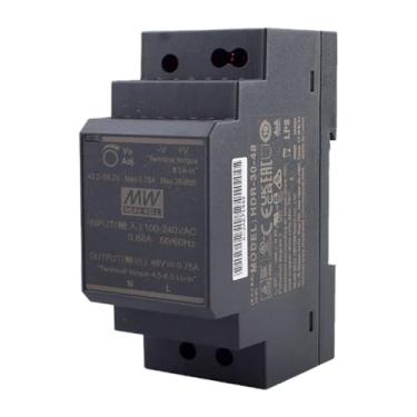 Imagem de Mean Well 30W Conversor De Energia Sfx Ultra Slim Step Shape Para Trilho Din 110v Para 12v Suprimentos De LaboratóRio De Computador 48V 0.75A (HDR-30-48 48V/0.7A/36W/Ultra Slim Supply)