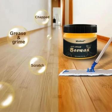 Imagem de Beewax 80g Cera Original Renova Madeira Moveis Assoalhos Etc