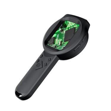 Imagem de Hyuduo Lupa Digital Portátil 1000x, Com Tela Ips Hd de 2,8 Polegadas, 12 Idiomas, Suporte para Leitura de Moedas, Joias, Trabalho Próximo