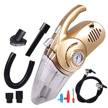 Imagem de Compressor de Ar Multifuncional 4 em 1 Limpador Carro Automotivo